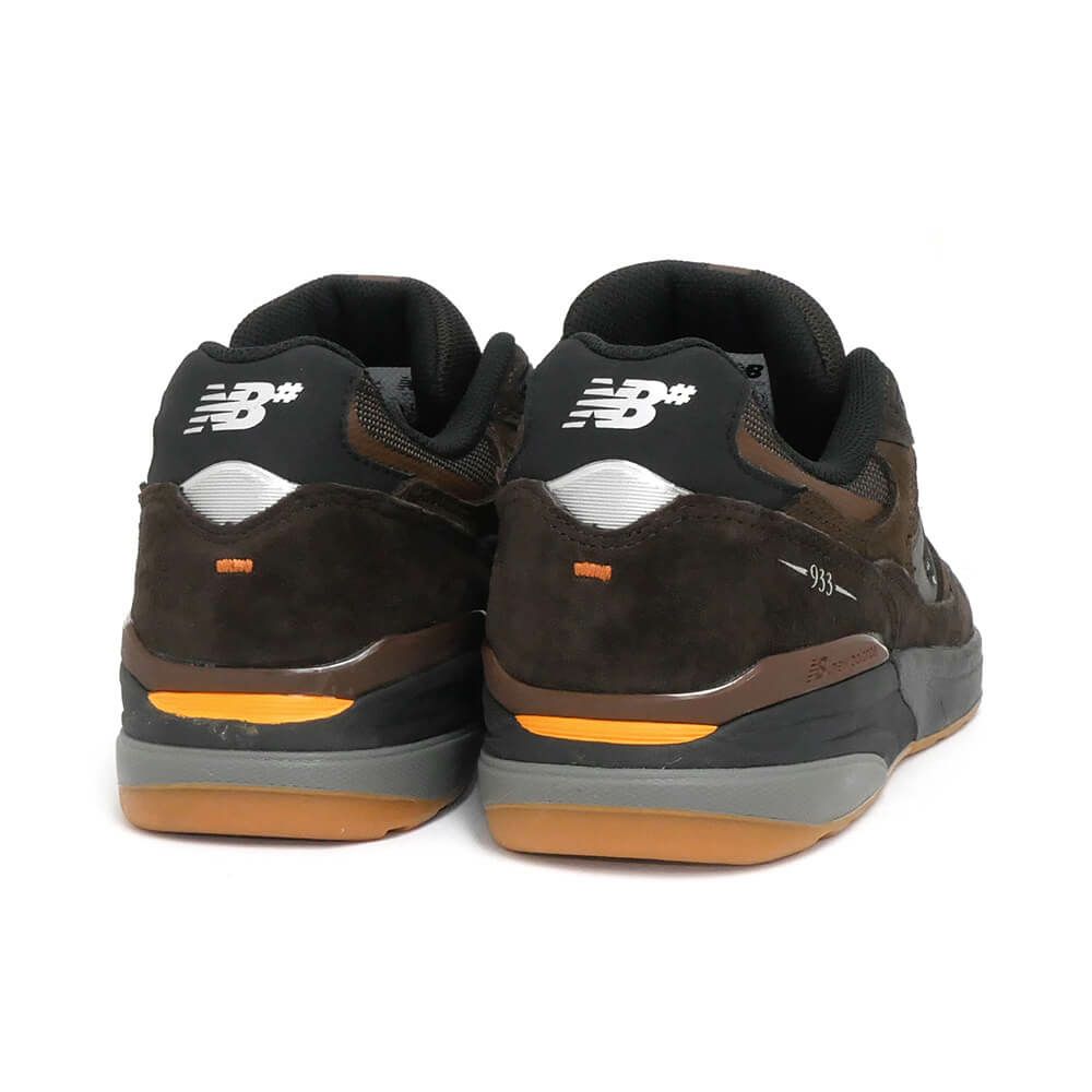 NEW BALANCE NUMERIC SHOES ニューバランス ヌメリック シューズ スニーカー ANDREW REYNOLDS 933 NM933BAR BROWN/BLACK スケートボード スケボー 3