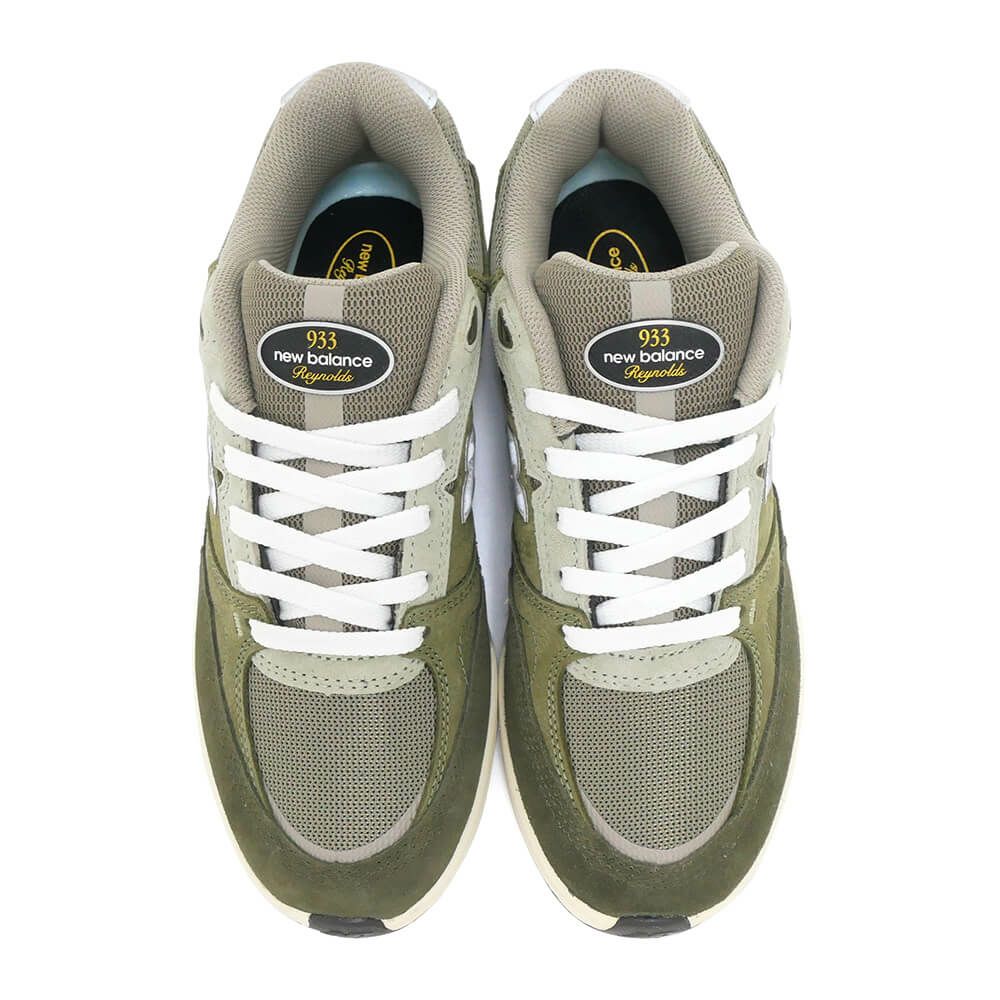 NEW BALANCE NUMERIC SHOES ニューバランス ヌメリック シューズ スニーカー ANDREW REYNOLDS 933 NM933JKL DARK OLIVE スケートボード スケボー 2