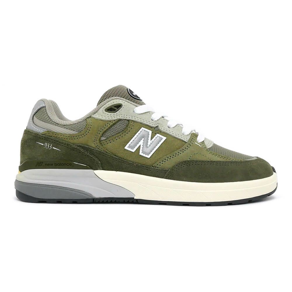 NEW BALANCE NUMERIC SHOES ニューバランス ヌメリック シューズ スニーカー ANDREW REYNOLDS 933 NM933JKL DARK OLIVE スケートボード スケボー 4
