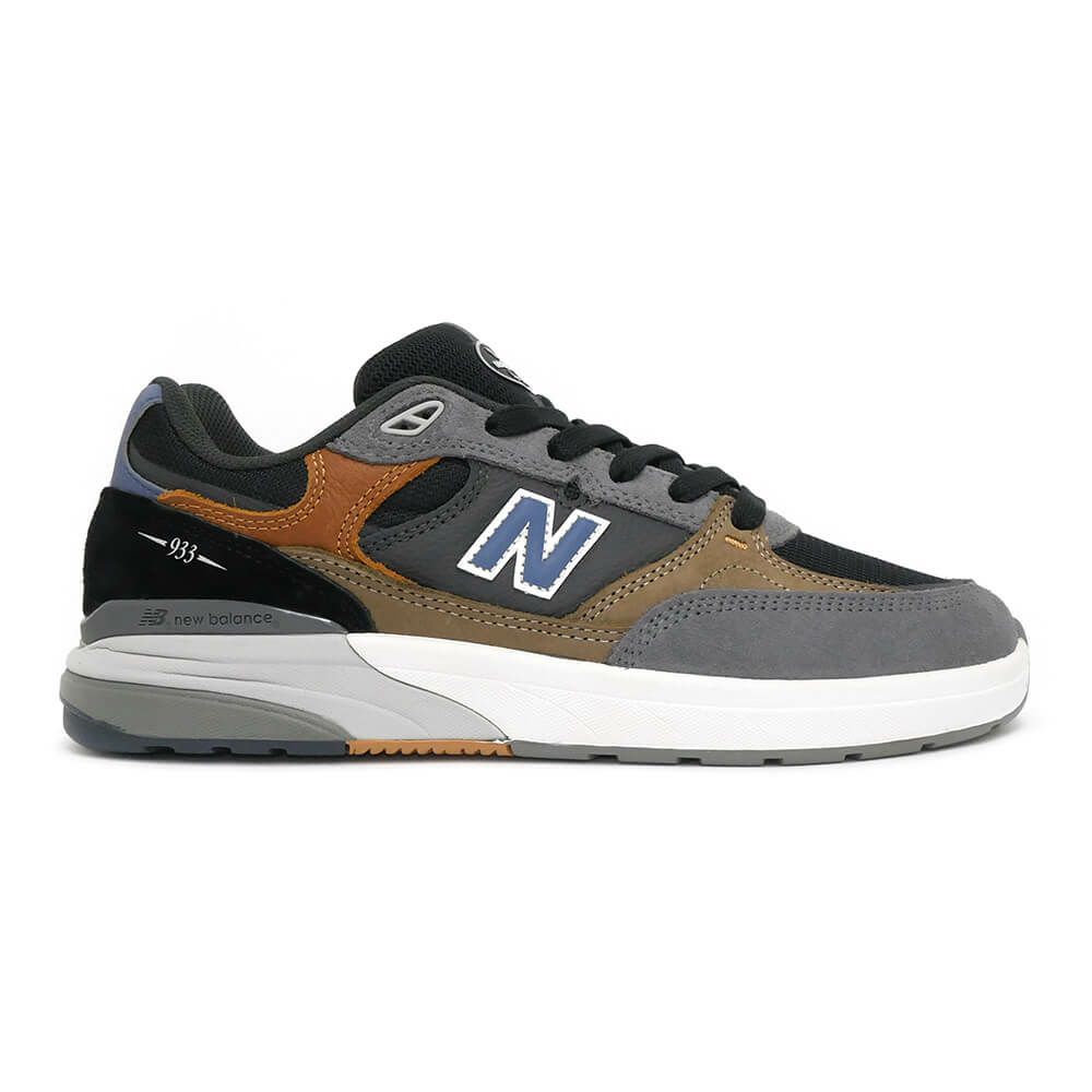 NEW BALANCE NUMERIC SHOES ニューバランス ヌメリック シューズ スニーカー ANDREW REYNOLDS 933 NM933MLT TAN/GREY スケートボード スケボー 4