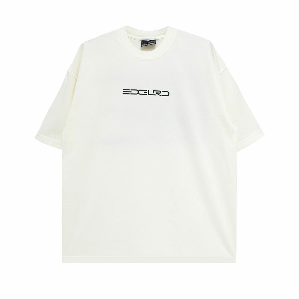 EDGLRD T-SHIRT エッジロード Tシャツ TECH SCRIPT OFF WHITE スケートボード スケボー 1