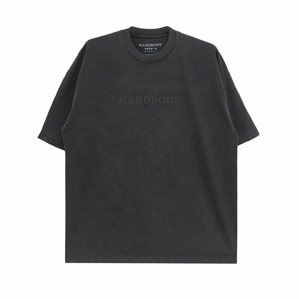 HARDBODY T-SHIRT ハードボディ Tシャツ CLASSIC LOGO GREY/BLACK スケートボード スケボー 