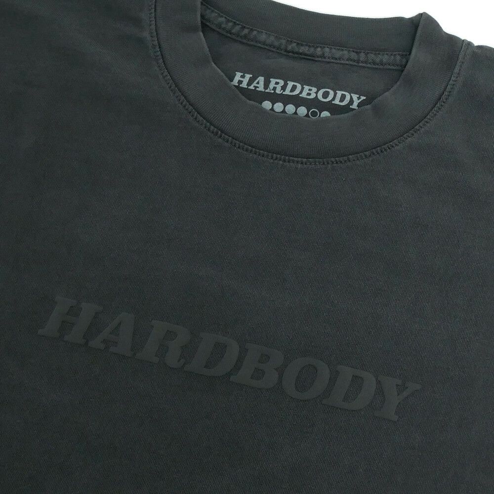 HARDBODY T-SHIRT ハードボディ Tシャツ CLASSIC LOGO GREY/BLACK スケートボード スケボー 1