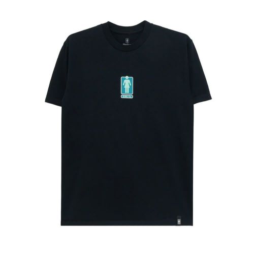 GIRL T-SHIRT ガール Tシャツ 93 TIL LOVERS OG BLACK スケートボード スケボー 