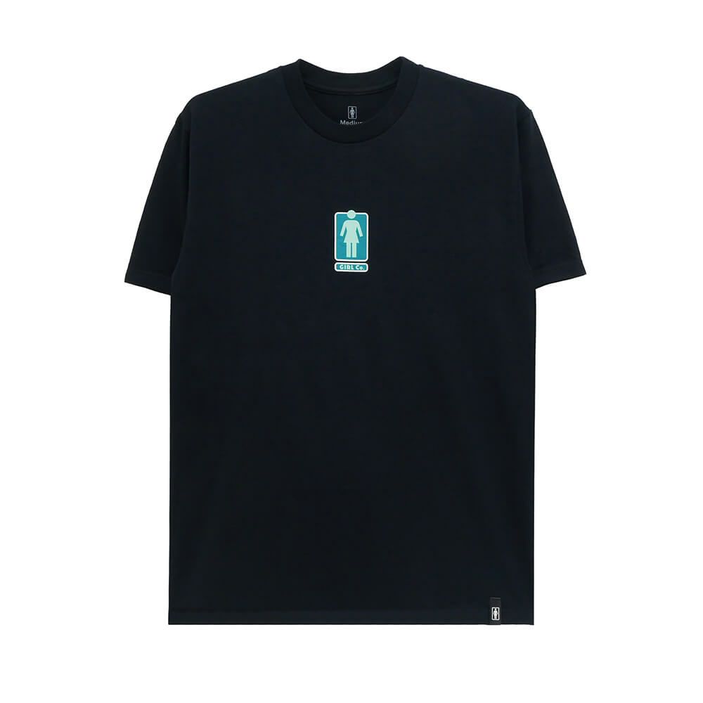 GIRL T-SHIRT ガール Tシャツ 93 TIL LOVERS OG BLACK スケートボード スケボー 