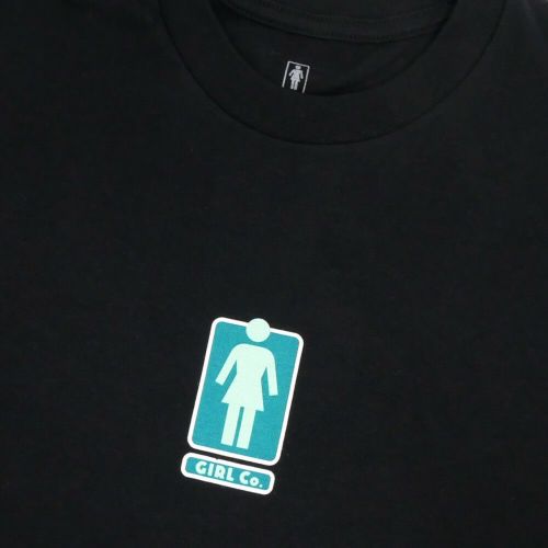 GIRL T-SHIRT ガール Tシャツ 93 TIL LOVERS OG BLACK スケートボード スケボー 1