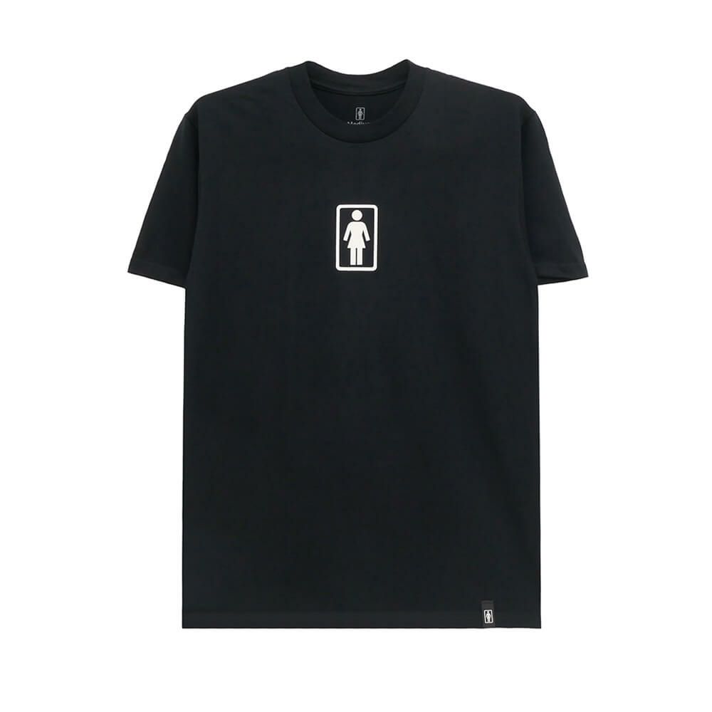 GIRL T-SHIRT ガール Tシャツ OG 93 TIL BLACK スケートボード スケボー 