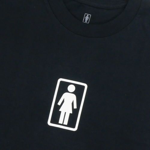 GIRL T-SHIRT ガール Tシャツ OG 93 TIL BLACK スケートボード スケボー 1