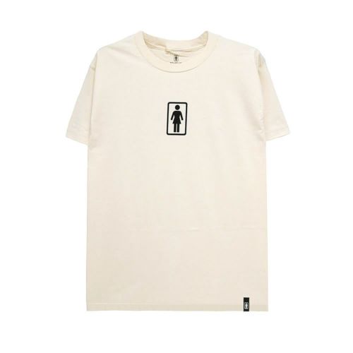 GIRL T-SHIRT ガール Tシャツ OG 93 TIL CREAM スケートボード スケボー 