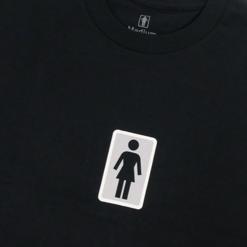 GIRL T-SHIRT ガール Tシャツ CLASSIC OG BLACK スケートボード スケボー 1