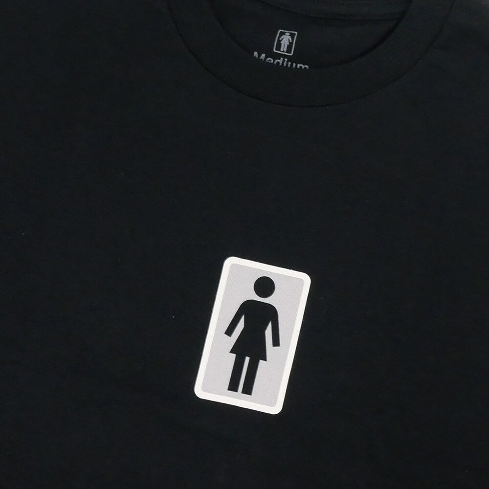 GIRL T-SHIRT ガール Tシャツ CLASSIC OG BLACK スケートボード スケボー 1