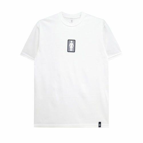 GIRL T-SHIRT ガール Tシャツ CLASSIC OG WHITE スケートボード スケボー 
