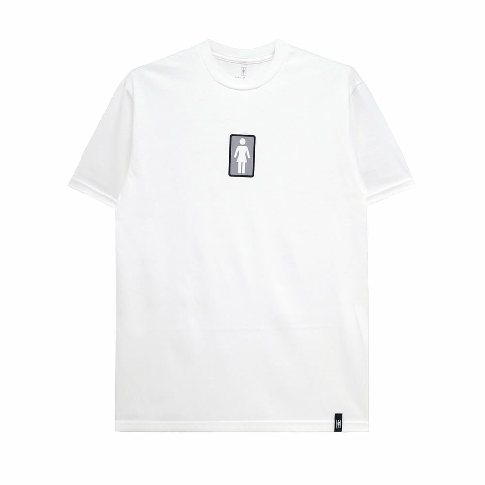 GIRL T-SHIRT ガール Tシャツ CLASSIC OG WHITE スケートボード スケボー 