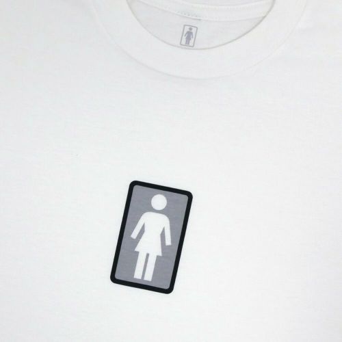 GIRL T-SHIRT ガール Tシャツ CLASSIC OG WHITE スケートボード スケボー 1
