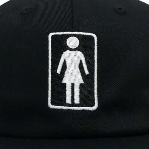 GIRL CAP ガール キャップ MO CLASSIC SNAPBACK BLACK スケートボード スケボー 4