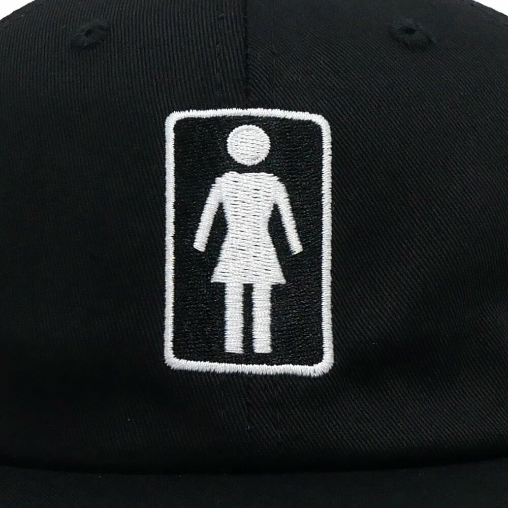 GIRL CAP ガール キャップ MO CLASSIC SNAPBACK BLACK スケートボード スケボー 4