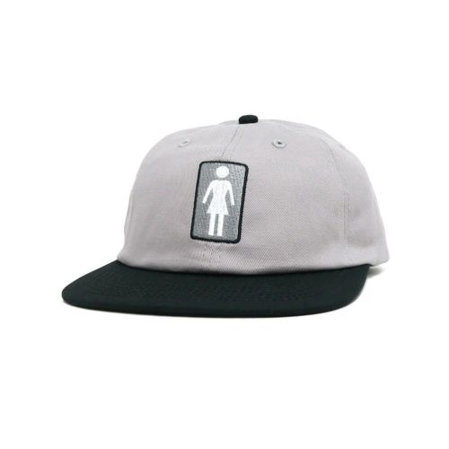 GIRL CAP ガール キャップ CLASSIC OG SNAPBACK BLACK/GREY スケートボード スケボー 