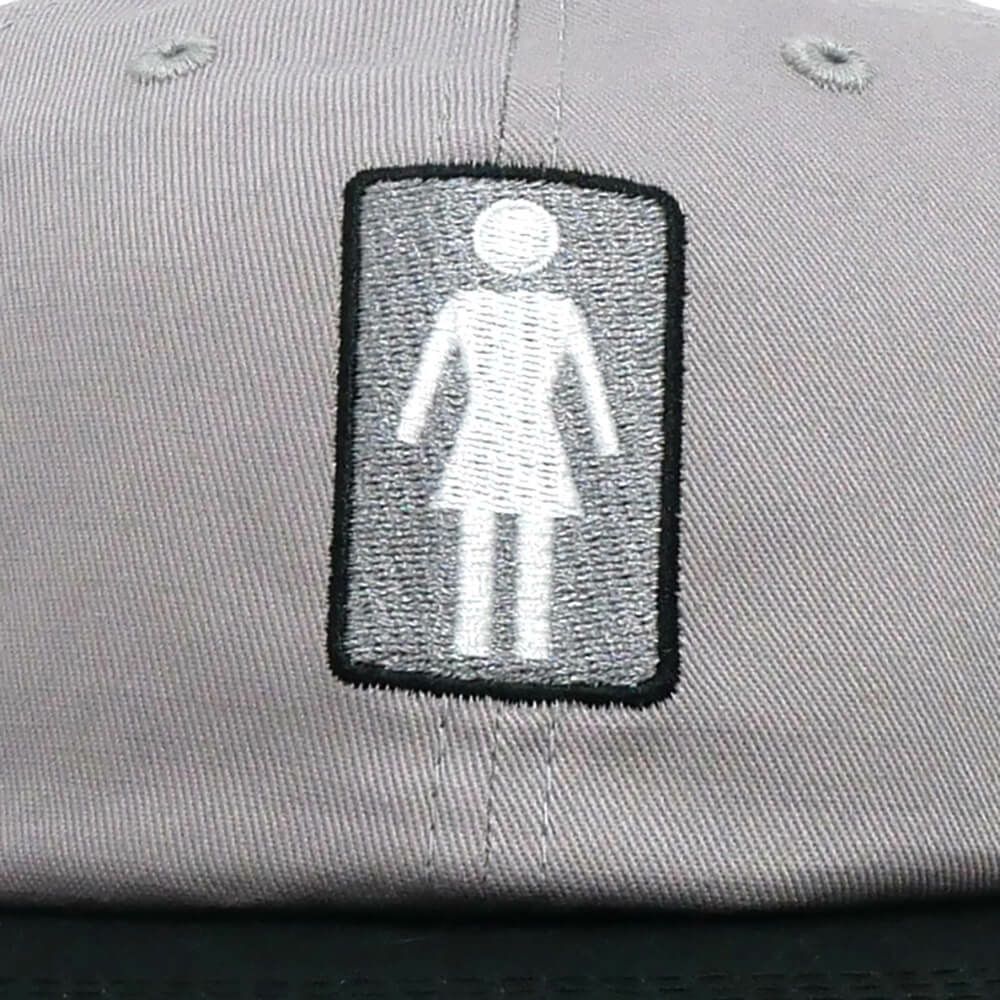 GIRL CAP ガール キャップ CLASSIC OG SNAPBACK BLACK/GREY スケートボード スケボー 4