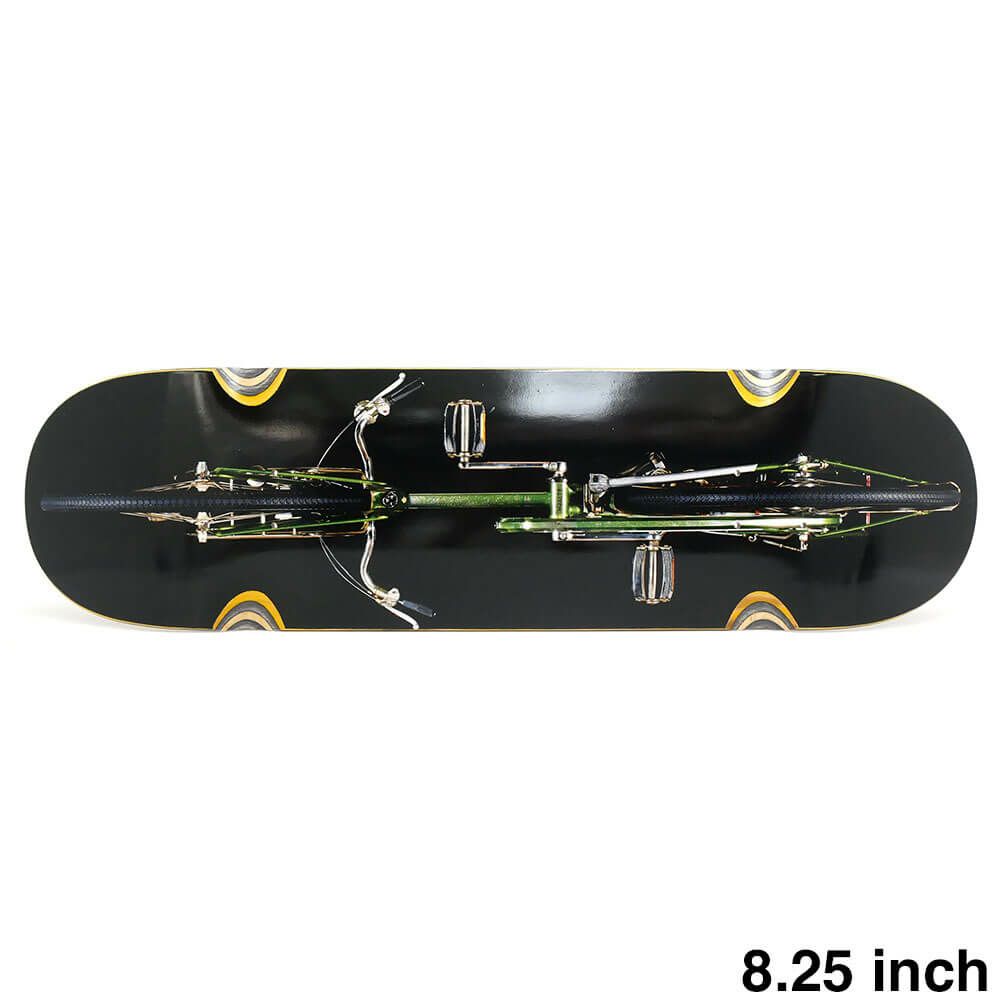 HARDBODY DECK ハードボディ デッキ HJALTE HALBERG BIKE UNDERNEATH 8.25 LONG WHEEL WELLS スケートボード スケボー 1