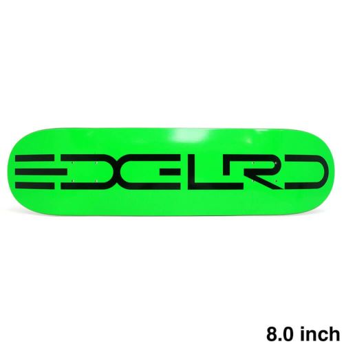 EDGLRD DECK エッジロード デッキ TEAM TECH SCRIPT GREEN/BLACK 8.0 スケートボード スケボー 1