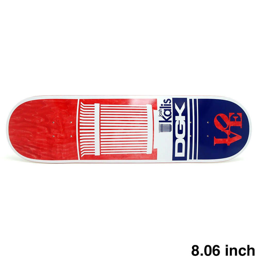 DGK DECK ディージーケー デッキ JOSH KALIS HERITAGE 8.06 スケートボード スケボー 1