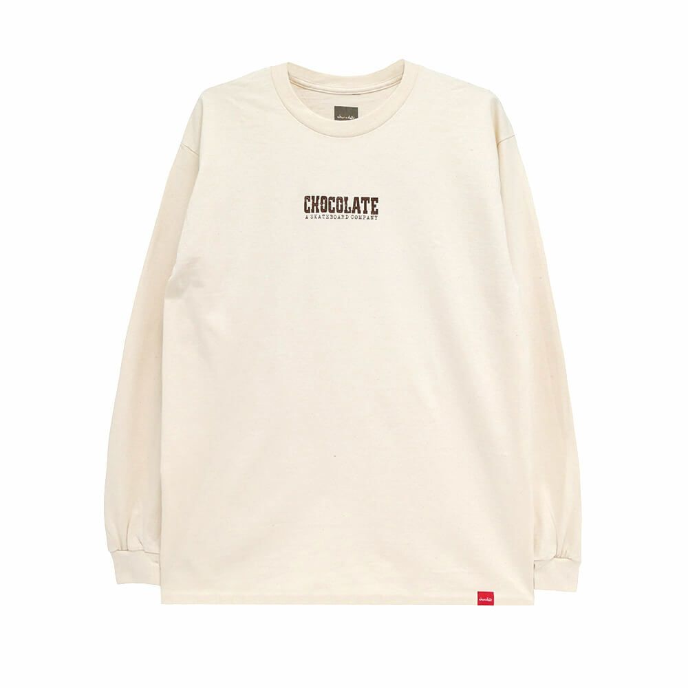 CHOCOLATE LONG SLEEVE チョコレート ロングスリーブTシャツ WESTERN CREAM スケートボード スケボー 