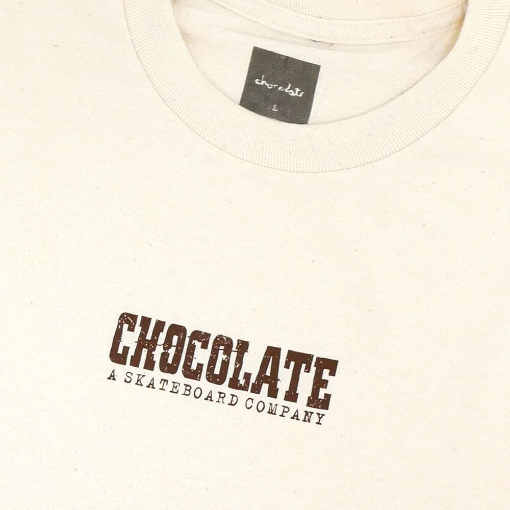 CHOCOLATE LONG SLEEVE チョコレート ロングスリーブTシャツ WESTERN CREAM スケートボード スケボー 1
