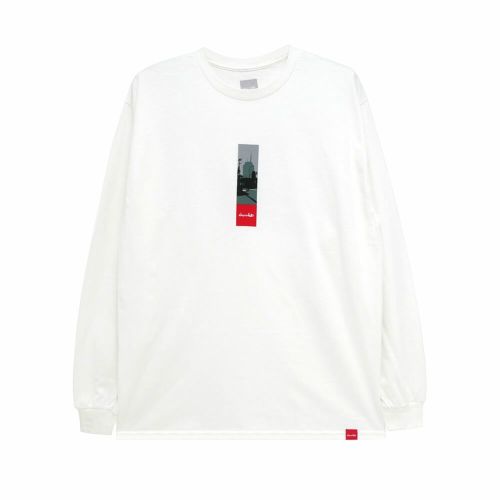 CHOCOLATE LONG SLEEVE チョコレート ロングスリーブTシャツ RETURN CITY WHITE スケートボード スケボー 
