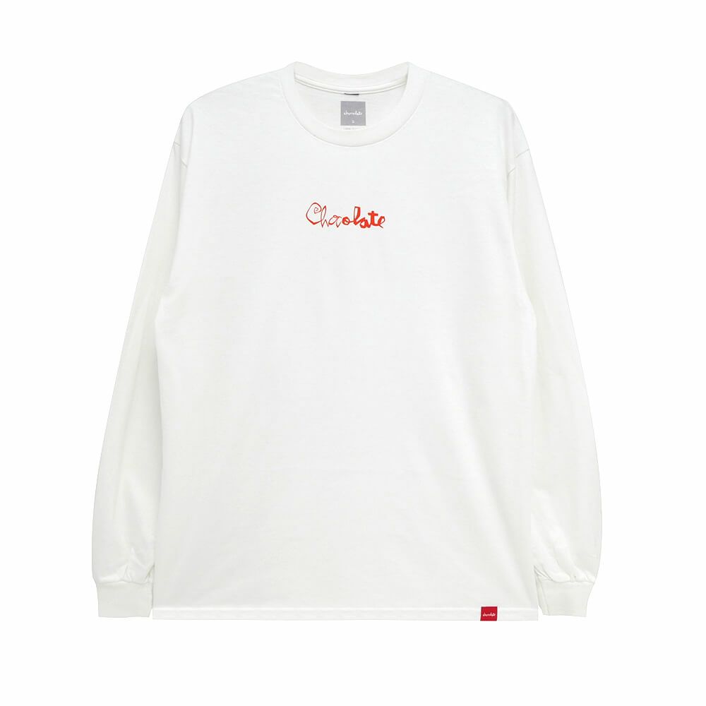CHOCOLATE LONG SLEEVE チョコレート ロングスリーブTシャツ STRUNK WHITE スケートボード スケボー 