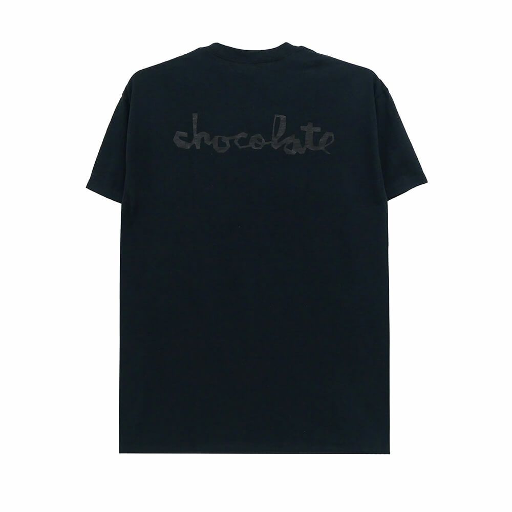 CHOCOLATE T-SHIRT チョコレート Tシャツ TONE BLACK スケートボード スケボー 
