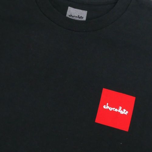 CHOCOLATE T-SHIRT チョコレート Tシャツ TONE BLACK スケートボード スケボー 2