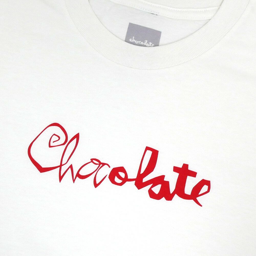 CHOCOLATE T-SHIRT チョコレート Tシャツ SKRUNK WHITE スケートボード スケボー 1