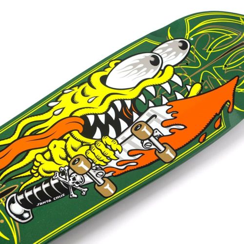 SANTA CRUZ DECK サンタクルーズ デッキ KEITH MEEK GREEN PINSTRIPE SLASHER 9.23 スケートボード スケボー 4
