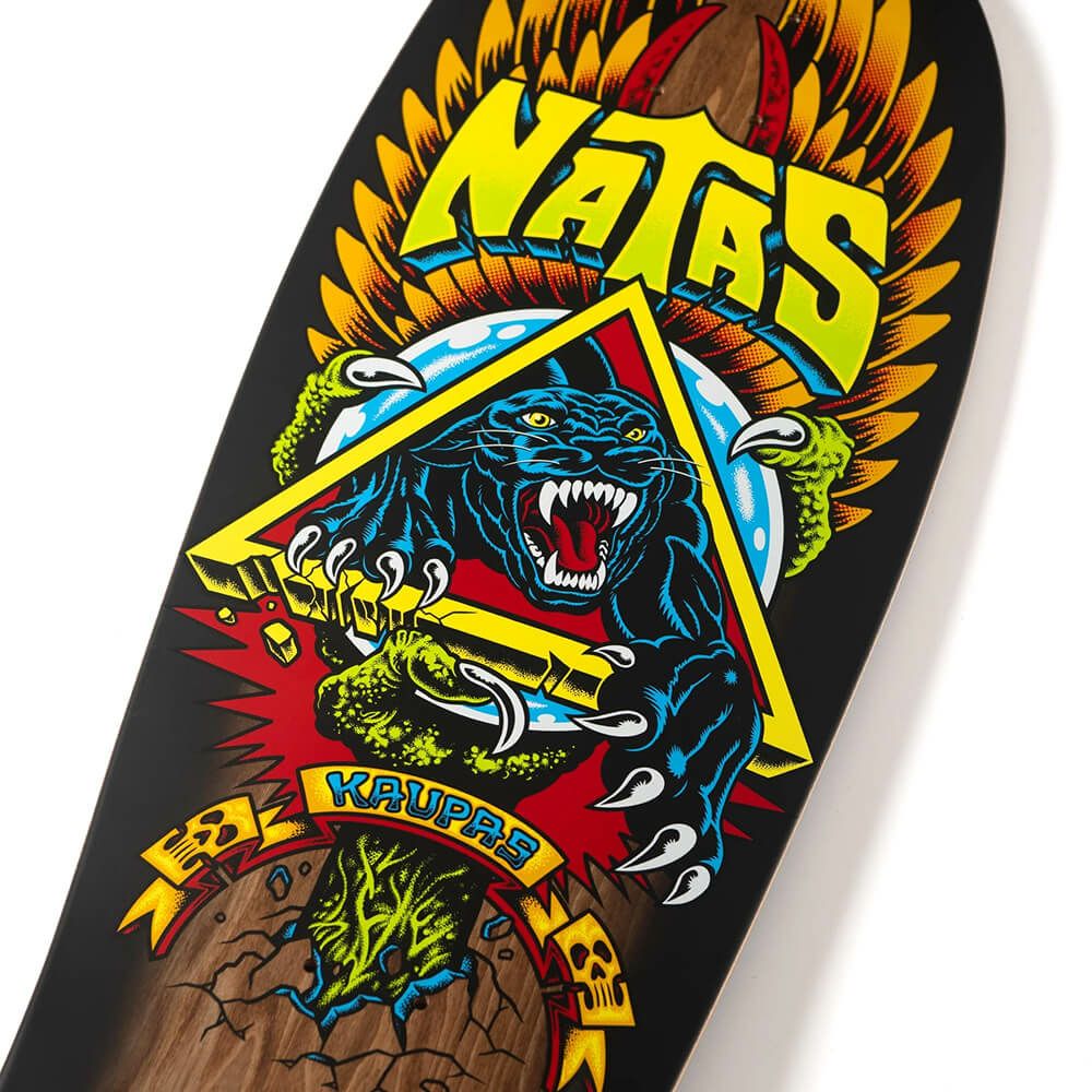SANTA CRUZ DECK サンタクルーズ デッキ NATAS KAUPAS SC PANTHER REISSUE 10.538 スケートボード スケボー 4