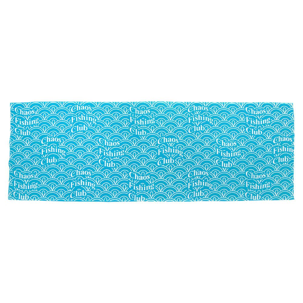 CHAOS FISHING CLUB TENUGUI カオスフィッシングクラブ 手ぬぐい ARCH LOGO TENUGUI TURQUOISE スケートボード スケボー　1