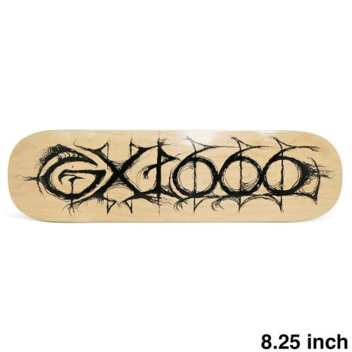 GX1000 DECK ジーエックス1000 デッキ TEAM DINO NATURAL VENEER 8.25 スケートボード スケボー 1