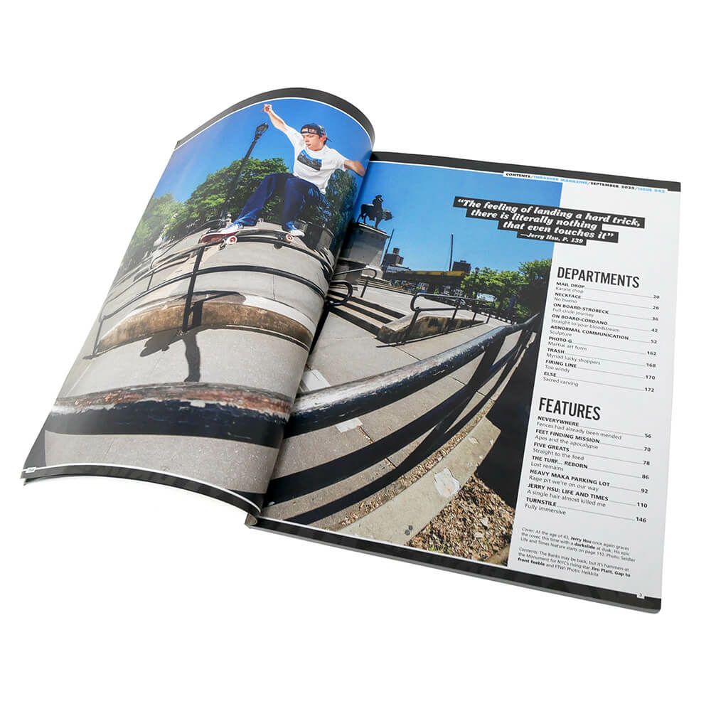 THRASHER MAGAZINE スラッシャー 雑誌 2025年9月号 スケートボード スケボー 01