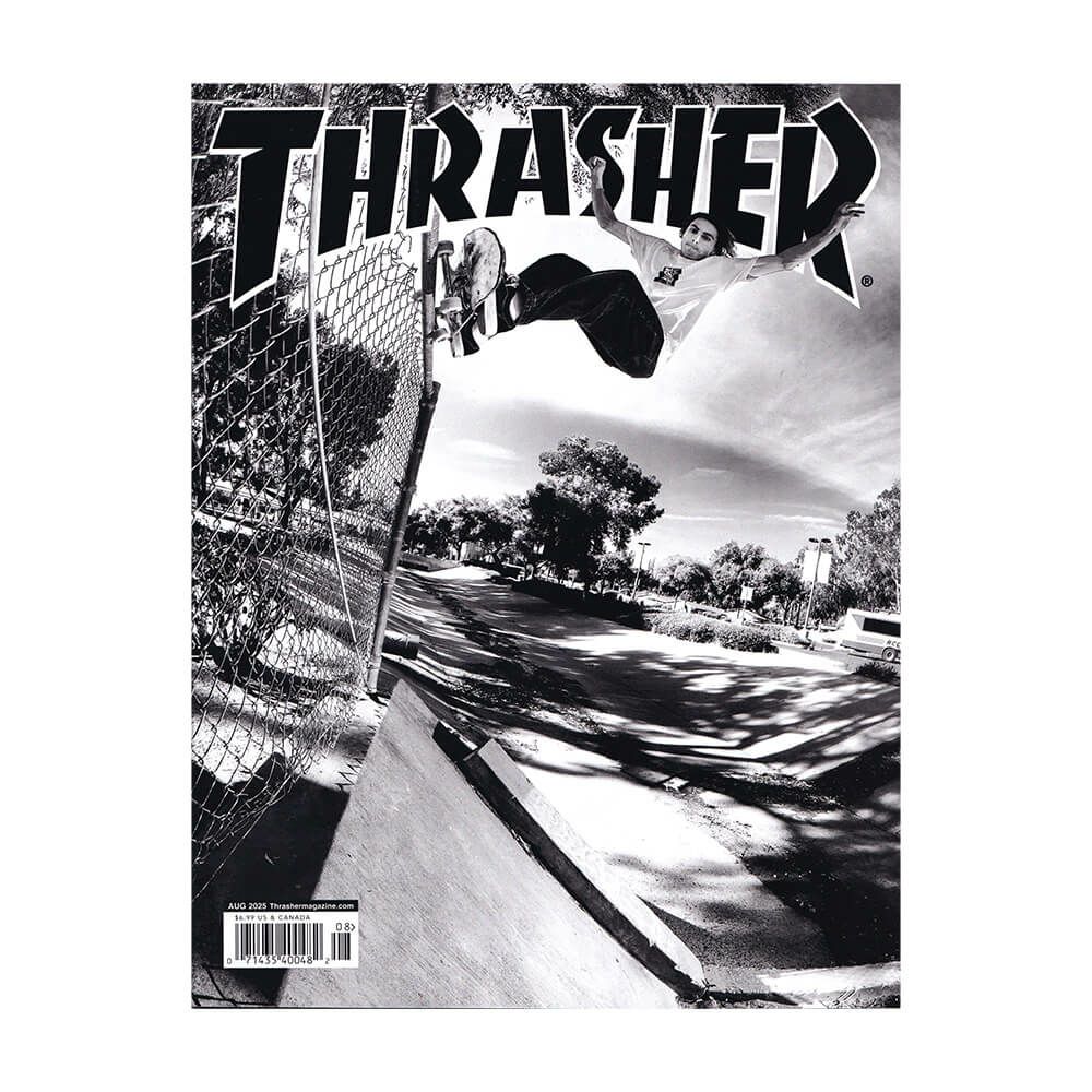 THRASHER MAGAZINE スラッシャー 雑誌 2025年8月号 スケートボード スケボー