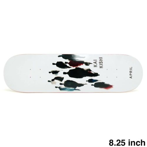 APRIL DECK エイプリル デッキ KAI KISHI FIGURES 8.25 スケートボード スケボー 1