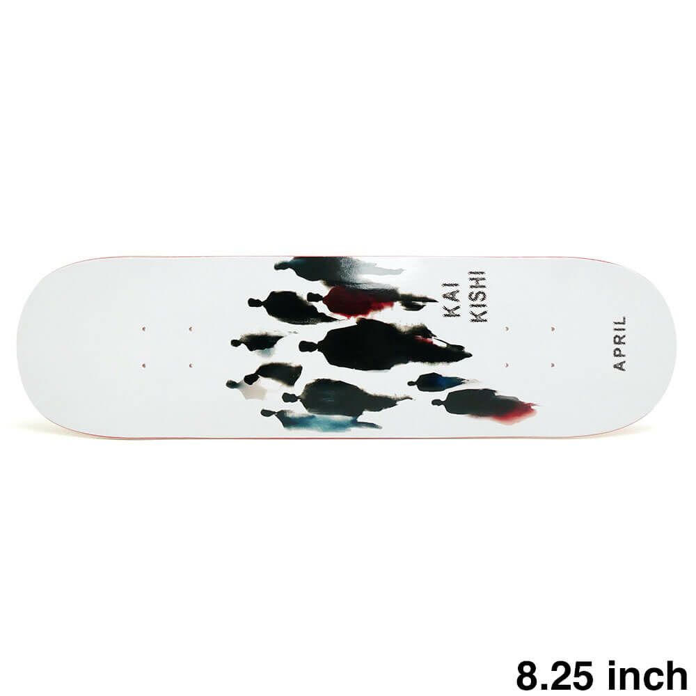 APRIL DECK エイプリル デッキ KAI KISHI FIGURES 8.25 スケートボード スケボー 1