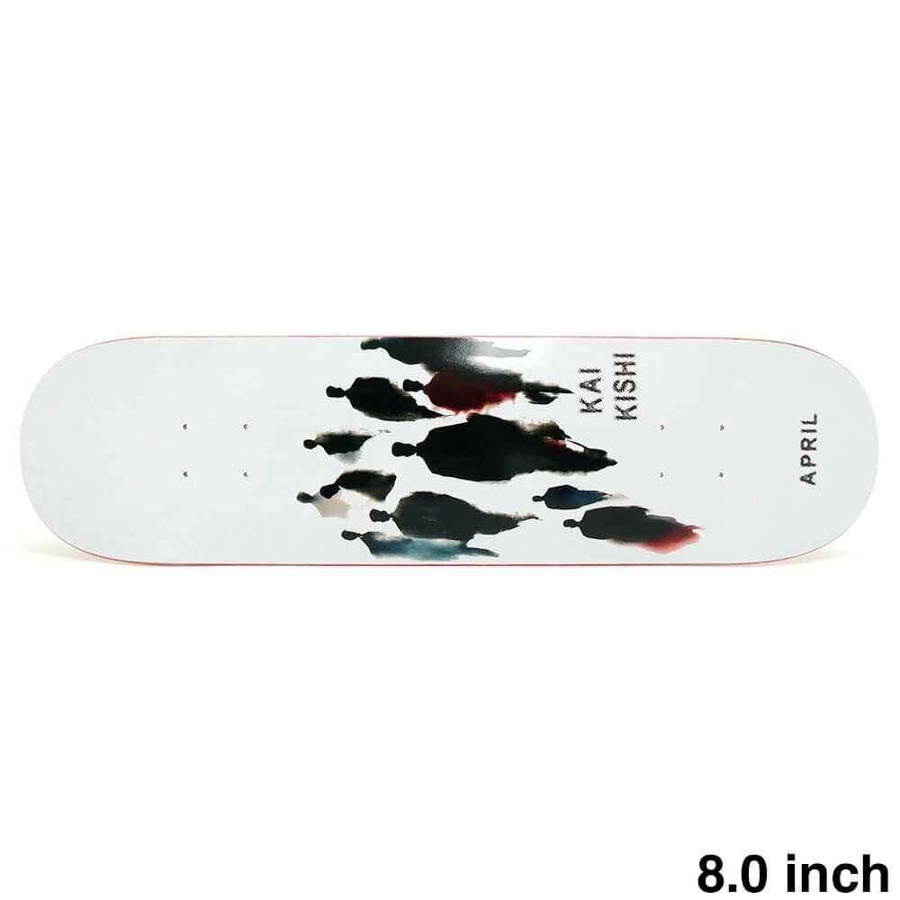 APRIL DECK エイプリル デッキ KAI KISHI FIGURES 8.0 スケートボード スケボー 1