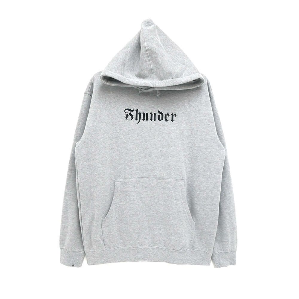THUNDER HOOD サンダー パーカー SCRIPT GREY スケートボード スケボー 