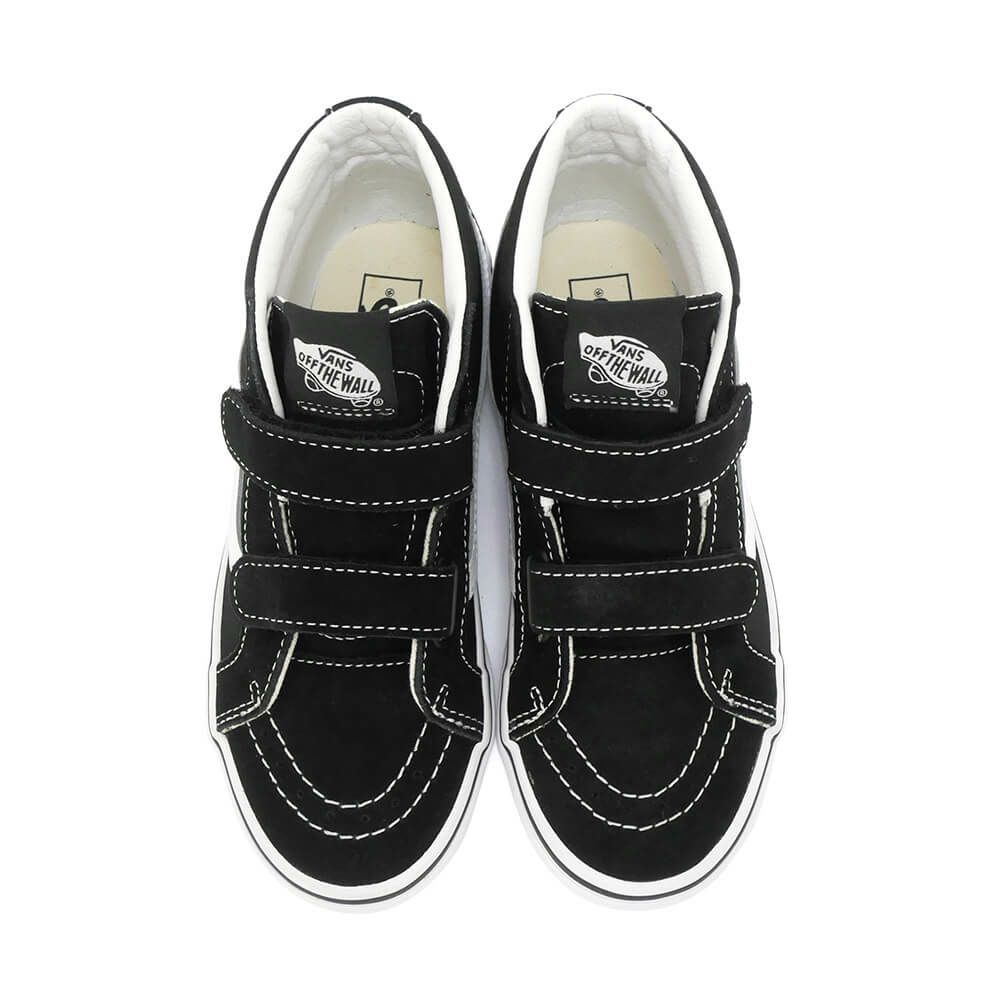 VANS SHOES バンズ シューズ スニーカー（子供用） KID'S SK8 MID REISSUE V BLACK/WHITE（US企画） スケートボード スケボー 2
