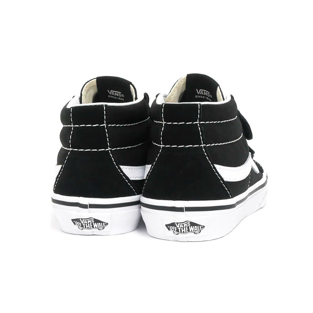 VANS SHOES バンズ シューズ スニーカー（子供用） KID'S SK8 MID REISSUE V BLACK/WHITE（US企画） スケートボード スケボー 3