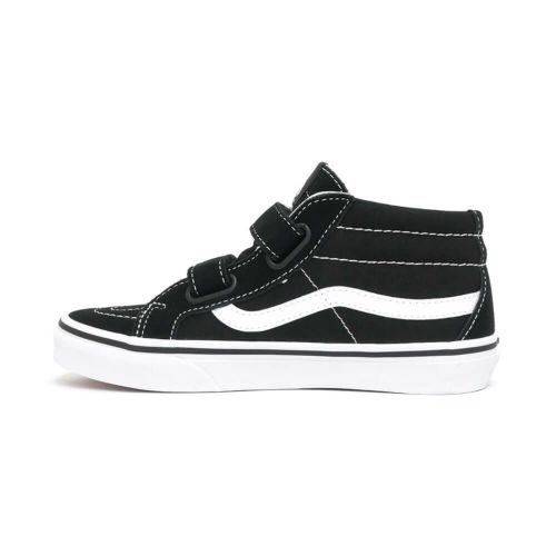 VANS SHOES バンズ シューズ スニーカー（子供用） KID'S SK8 MID REISSUE V BLACK/WHITE（US企画） スケートボード スケボー 5