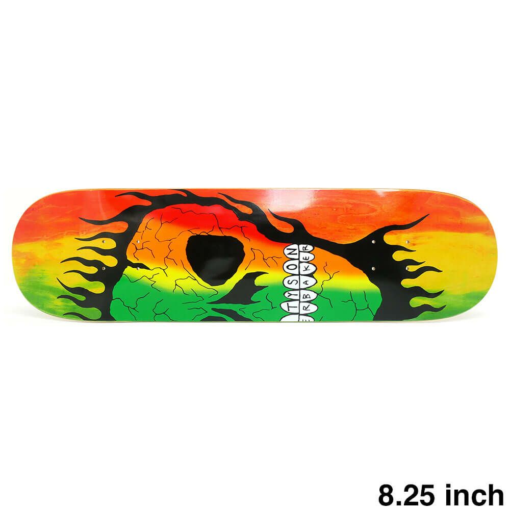 BAKER DECK ベイカー デッキ TYSON PETERSON RASTA SKULL B2 8.25 スケートボード スケボー 1