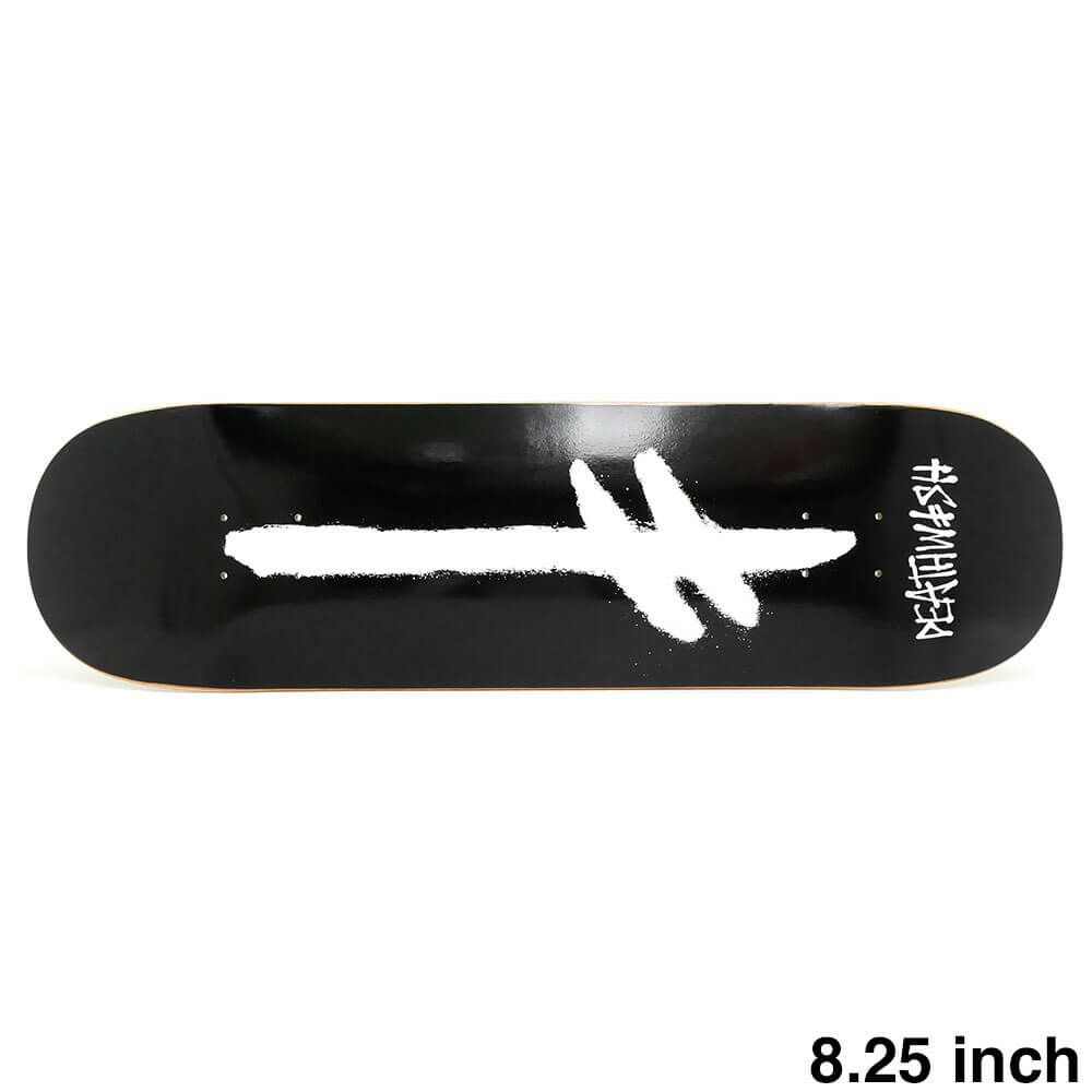 DEATHWISH DECK デスウィッシュ デッキ TEAM GANG SPRAY BLACK/WHITE 8.25 スケートボード スケボー 1