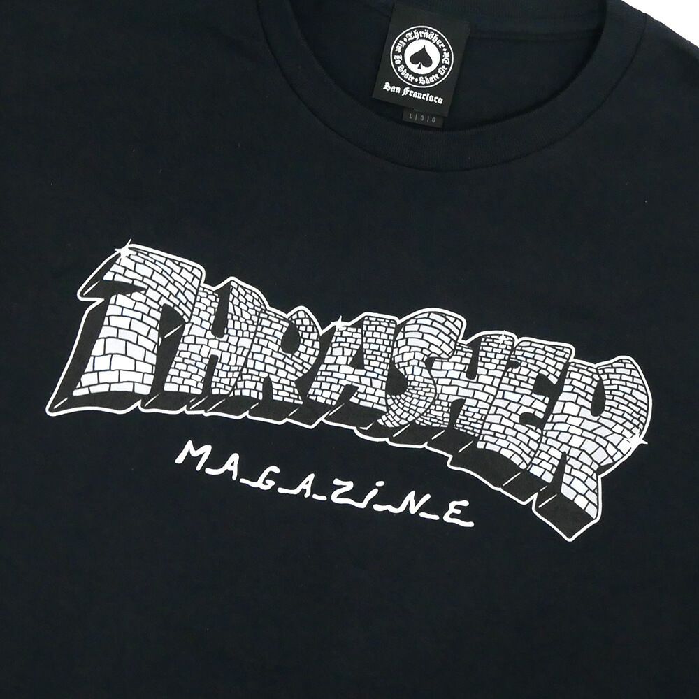 THRASHER T-SHIRT スラッシャー Tシャツ DISCO BY SPANKY BLACK（US企画） スケートボード スケボー 1
