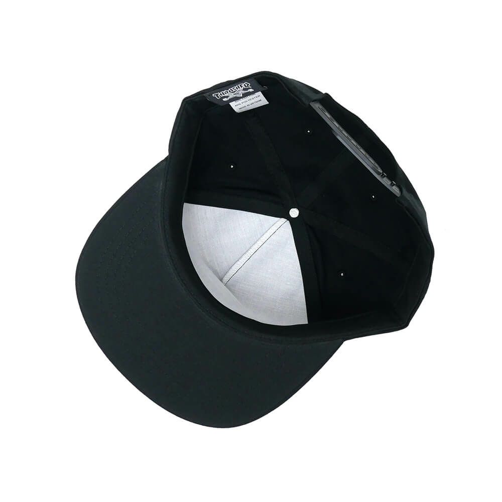  THRASHER CAP スラッシャー キャップ SHADOW MAG LOGO SNAPBACK BLACK（US企画） スケートボード スケボー 3