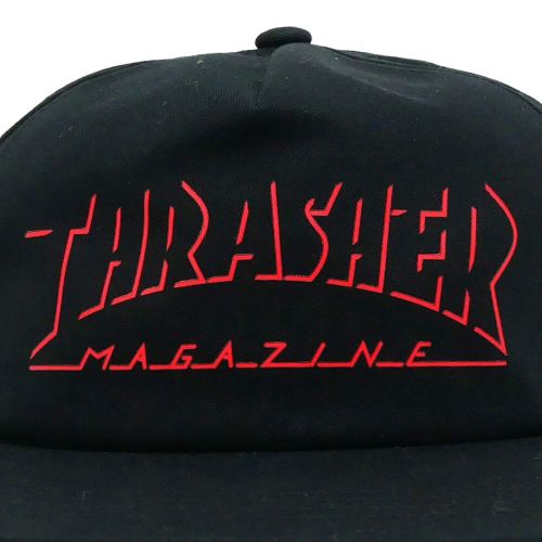  THRASHER CAP スラッシャー キャップ SHADOW MAG LOGO SNAPBACK BLACK（US企画） スケートボード スケボー 4